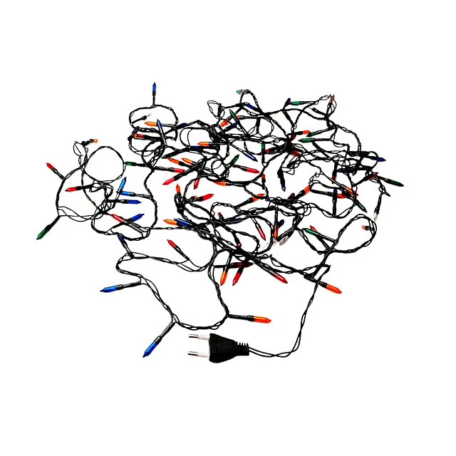 Гирлянда SHLights ES00100/5F 100 мини ламп 6 м разноцветная