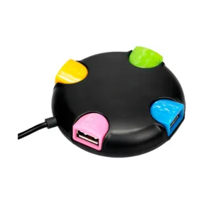 USB-HUB Perfeo PF-VI-H020 Black 4 Port черный