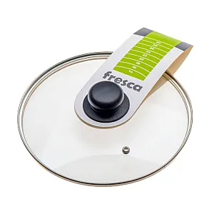 Крышка Fresca 4622н код 910329 стеклянная с пароотводом 22 см