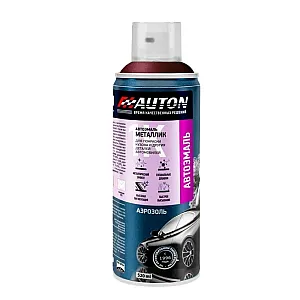 Эмаль автомобильная металлик AUTON 192 портвейн 520 мл