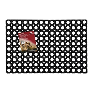 Коврик придверный Vortex 20001 ячеистый 40*60*1.6 см черный