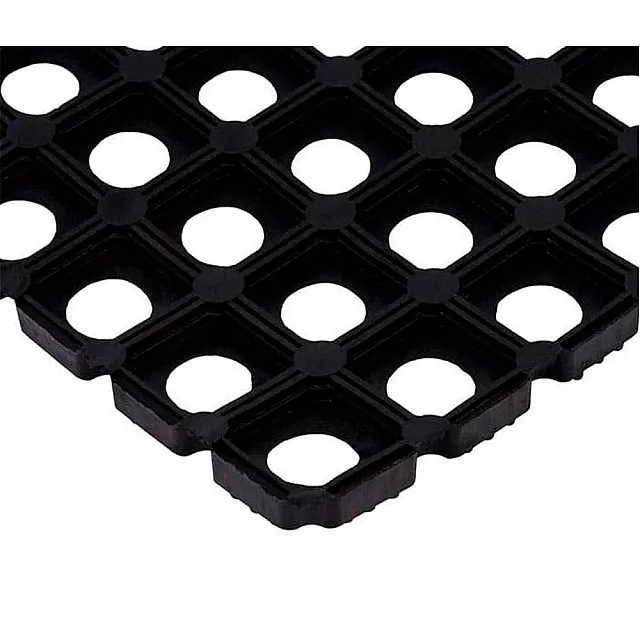 Коврик придверный Vortex 20002 ячеистый 50*80*1.6 см черный