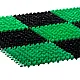 Коврик придверный 42*56 см Травка черно-зеленый Vortex