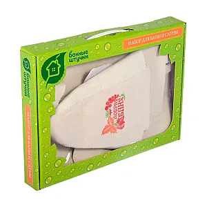 Набор для бани Банные штучки Добрый 41090 3 предмета