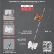 Миксер Decor 999-090 для краски 90*450 мм