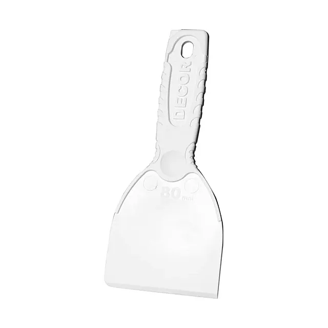 Шпатель Decor 309-0080 для деликатных работ пластиковый 80 мм