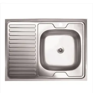 Мойка кухонная КромРус EC-220Mправ чаша правая 60*80 мм