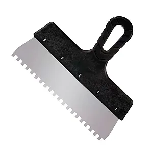 Шпатель Remocolor Мастер 12-7-250 фасадный зубчатый нержавеющая сталь 250 мм зуб 6*6 мм