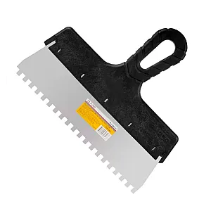 Шпатель Remocolor Мастер 12-7-250 фасадный зубчатый нержавеющая сталь 250 мм зуб 6*6 мм