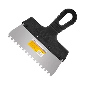 Шпатель Remocolor Мастер 12-7-200 фасадный зубчатый нержавеющая сталь 200 мм зуб 6*6 мм