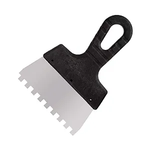 Шпатель Remocolor Мастер 12-8-150 фасадный зубчатый нержавеющая сталь 150 мм зуб 8*8 мм