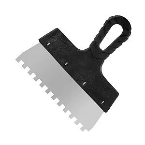 Шпатель Remocolor Мастер 12-8-200 фасадный зубчатый нержавеющая сталь 200 мм зуб 8*8 мм