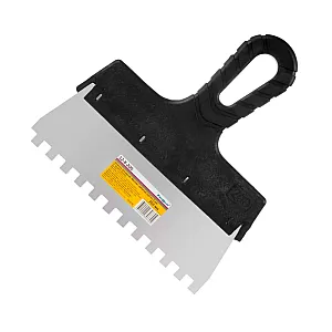 Шпатель Remocolor Мастер 12-8-200 фасадный зубчатый нержавеющая сталь 200 мм зуб 8*8 мм