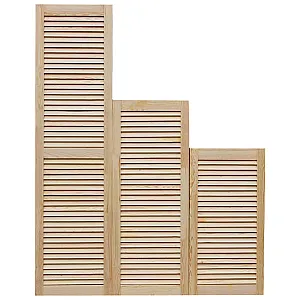 Дверца жалюзийная 20*494*605 мм хвоя сорт А