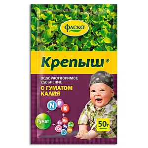 Удобрения Фаско Крепыш с гуматом калия 50 г