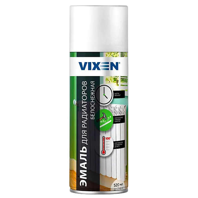 Эмаль для радиаторов отопления Vixen VX55000 520 мл