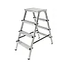 Стремянка 2-х сторонняя Новая высота NV212 4 ступени