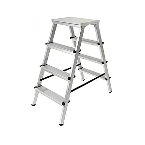 Стремянка 2-х сторонняя Новая высота NV212 4 ступени