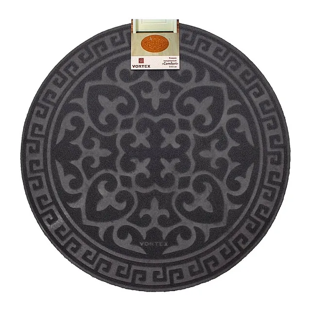 Коврик придверный Vortex Comfort 22388 круглый 65 см