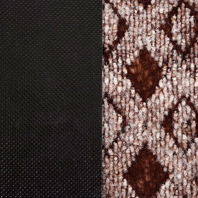 Коврик придверный Vortex Hall 22397 влаговпитывающий 40*60 см коричневый