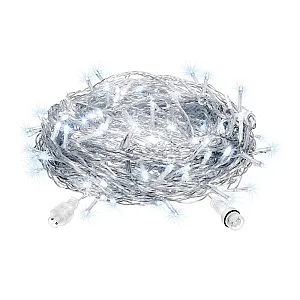 Электрогирлянда-конструктор Vegas Нить 55001 48 LED прозрачный провод 5 м без блока холодный белый