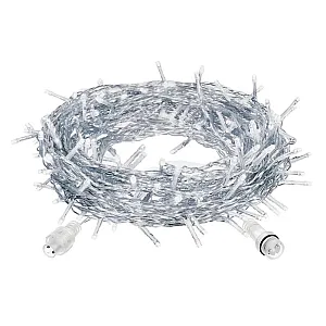 Электрогирлянда-конструктор Vegas Занавес 55025 192 LED 6 нитей прозрачный провод 1*4 м без блока холодный белый