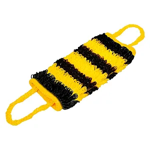 Мочалка Банные штучки Шмель 40177 из полипропилена 40*15 см