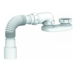 Сифон Unicorn G12 для душевого поддона без выпуска с гибкой трубой 40*40/50 мм