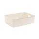 Корзина Violet Береста 522126 код 793665 с крышкой слоновая кость 7.5 л