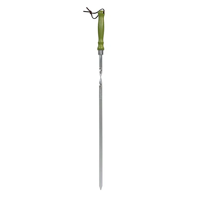 Шампур Boyscout 61535 с деревянной ручкой 65*1.2*0.25 см Шампур Boyscout 61535 с деревянной ручкой 65*1.2*0.25 см