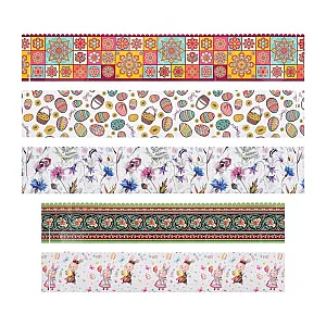 Набор ободков для куличей Marmiton Пасхальный 17335 бумажных 5 шт