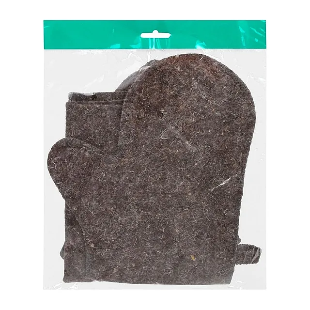 Набор для бани Hot Pot 41345 серый 3 предмета