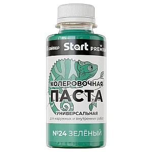 Паста колеровочная Start №Х24 зеленый 0.1 л