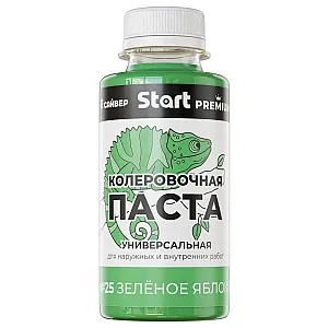 Паста колеровочная Start №Х25 зеленое яблоко 0.1 л