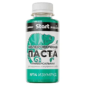 Паста колеровочная Start №Х14 изумруд 0.1 л
