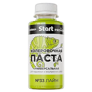 Паста колеровочная Start №Х33 лайм 0.1 л