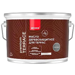 Масло Neomid Premium Terrace для террас графит 2 л