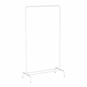 Вешалка ЗМИ Радуга 1 напольная белая