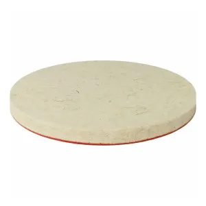 Диск полировальный VertexTools 0089 из натурального войлока под липучку 125*9 мм