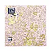 Салфетки декоративные Bouquet Home Collection Золотые цветы на сиреневом 57758 33*33 см 3 слоя 20 шт