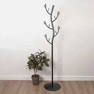 Вешалка ЗМИ Дерево напольная графит