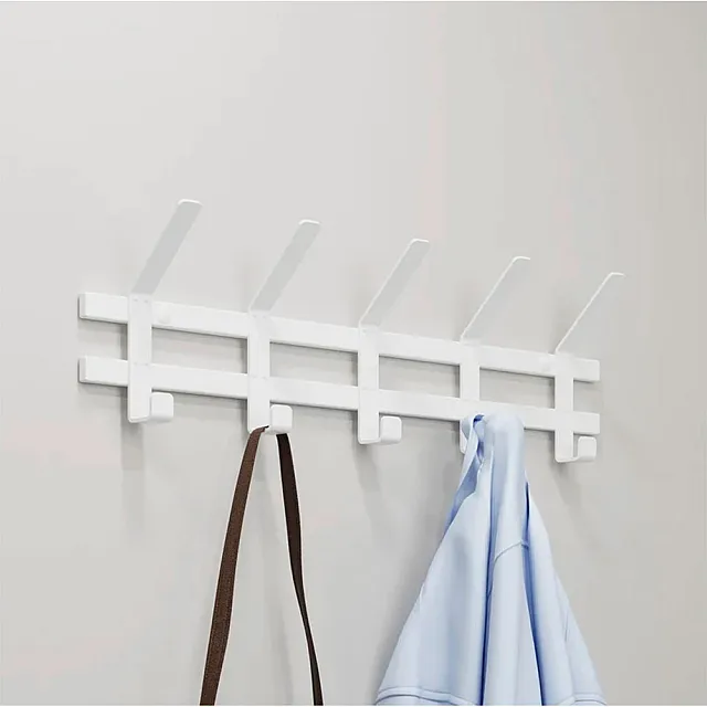 Вешалка ЗМИ Торонто 5 ВНТ5 настенная белый