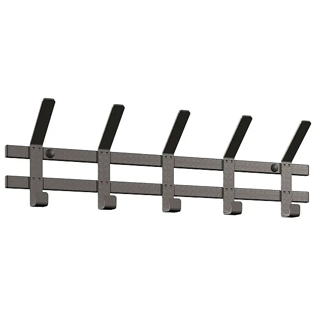 Вешалка ЗМИ Торонто 5 ВНТ5 настенная графит