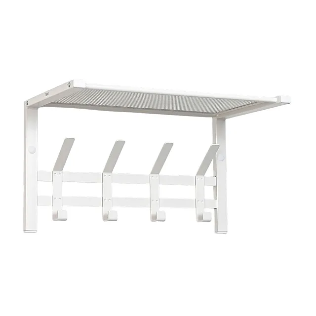 Вешалка ЗМИ Торонто 11 ВСПТ11 с полкой белый