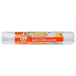Пакеты для пищевых продуктов Ромашка Стандарт ПУ24/31/100 24*31 см 100 шт