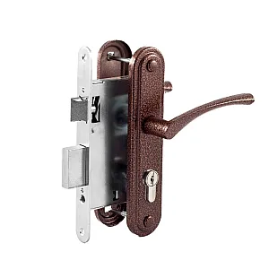 Замок врезной Зенит Омега ЗВ7 медь