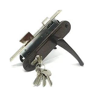 Замок врезной Зенит ЗВ7-70.4 медь