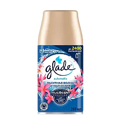 Освежитель воздуха Glade Automatic Лазурная волна и магнолия сменный 269 мл