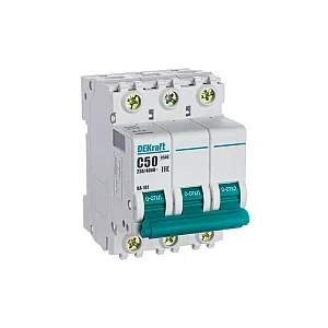 Автоматический выключатель DEKraft 11083DEK BA101-3P-050A-C