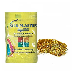Блестки для жидких обоев Silk Plaster 60593 люрекс золото 10 г